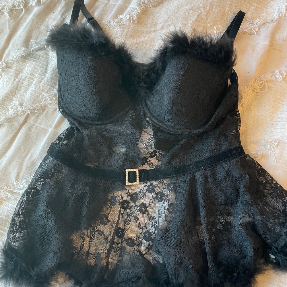 coquette lingerie Baby doll dress